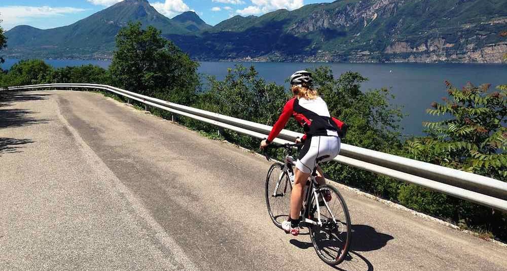 Fietsen rond het Gardameer
