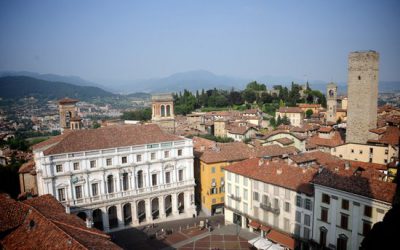 Bergamo: shoppen en historie