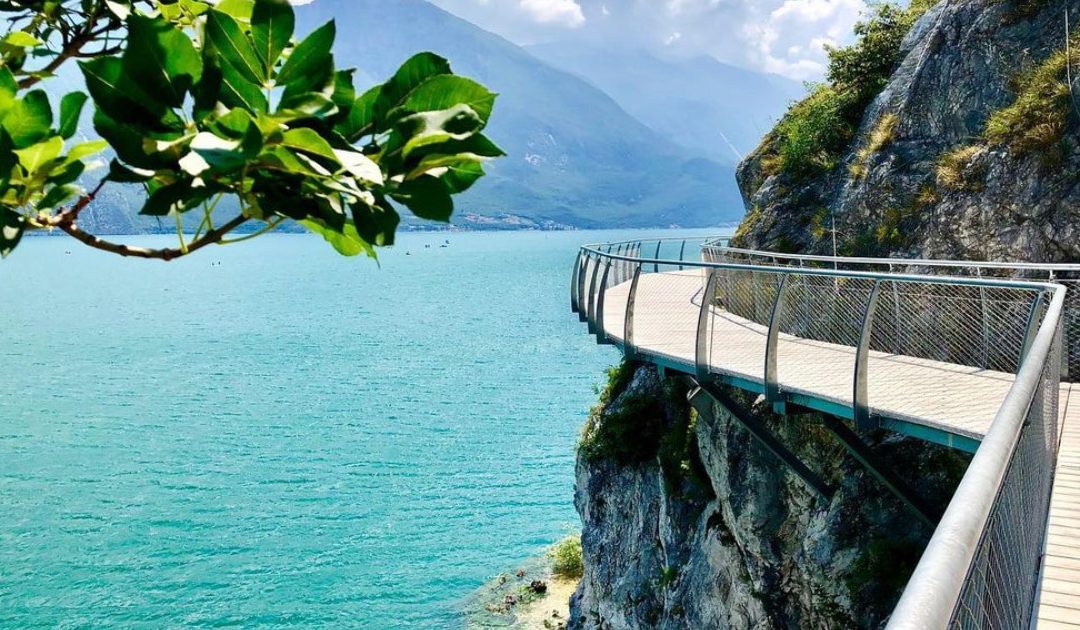 Spectaculair fietspad rond het Gardameer